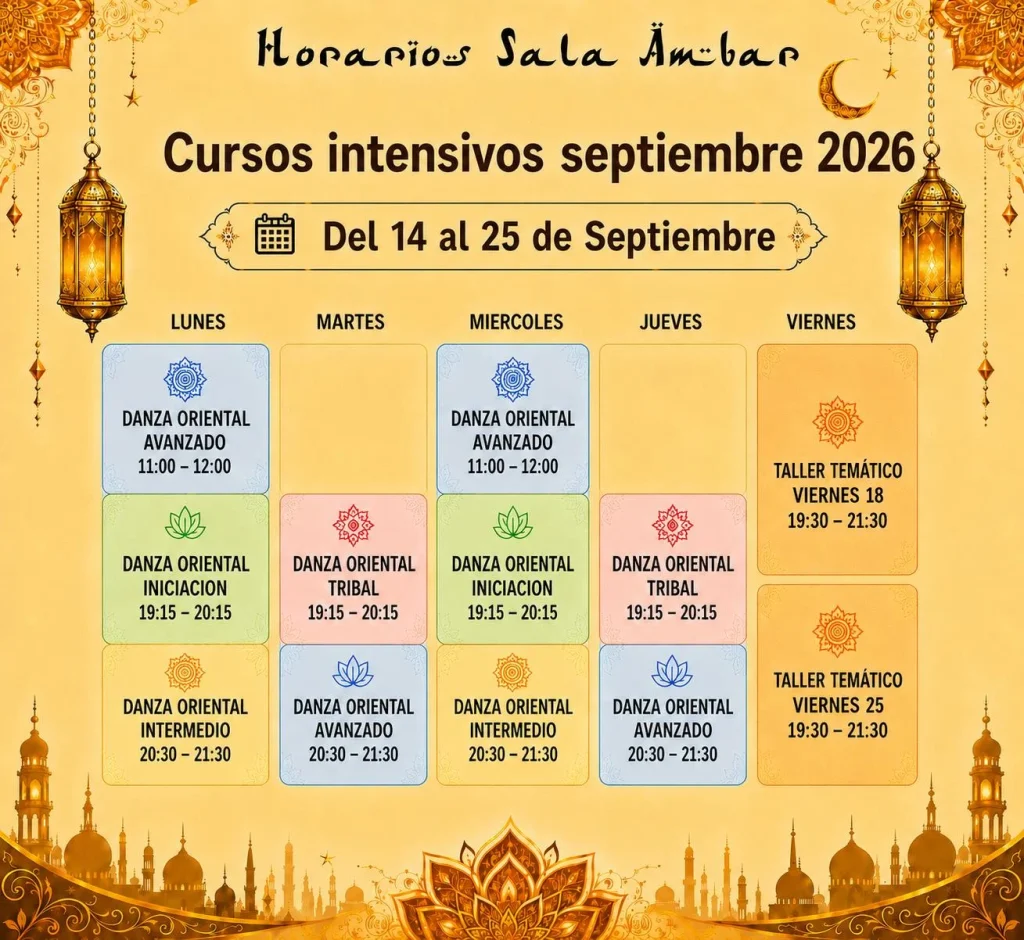 Sala Ämbar - Horarios escuela de danza en Burgos